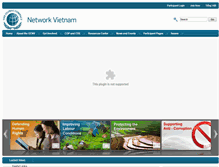 Tablet Screenshot of globalcompactvietnam.org